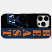 Coques Case-Mate iPhone Panthère noire (Verso (horizontal))