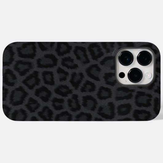 Coques Case-Mate iPhone Panthère noire (Verso (horizontal))