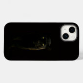 Coques Case-Mate iPhone Panthère noire 4 Luxe iPhone 14 Mate, Panthère noi (Verso (horizontal))
