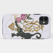 Coques Case-Mate iPhone Panthère noire Supergirl (Dos (Horizontal))