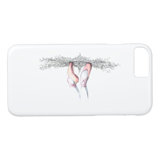 Coques Case-Mate iPhone Pantoufles de ballet (Dos (Horizontal))