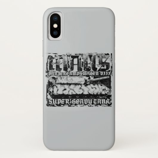 Coques Case-Mate iPhone Panzer VIII Maus (Dos)