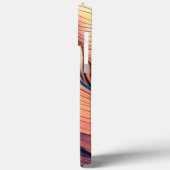 Coques Case-Mate iPhone Paon abstrait (Verso / Gauche)