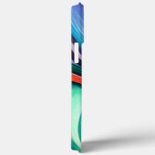 Coques Case-Mate iPhone Paon abstrait (Verso / Droite)