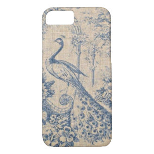 Coques Pour iPhone Paon antique Toile