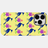 Coques Case-Mate iPhone paon entrant (Verso (horizontal))