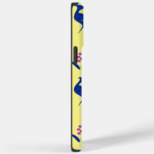 Coques Case-Mate iPhone paon entrant (Verso / Droite)