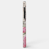 Coques Case-Mate iPhone Paon et fleurs de printemps (Dos/Gauche)