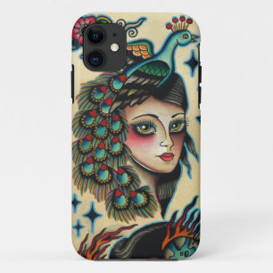 Coque Case-Mate Pour iPhone paon gitan