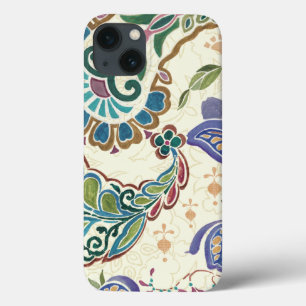 Etui iPhone 13 Paon lunatique
