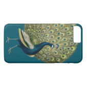 Coques Case-Mate iPhone Paon vintage (Dos (Horizontal))