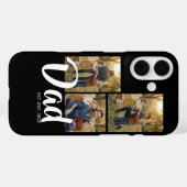 Coques Case-Mate iPhone Papa a établi un script moderne noir 3 Photo (Verso (horizontal))