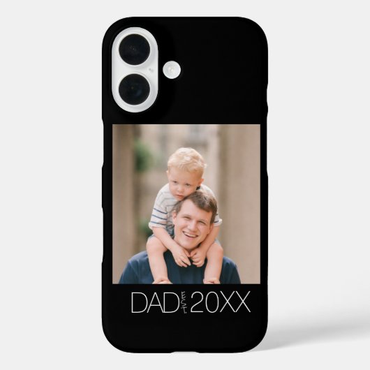 Coques Case-Mate iPhone Papa a établi une photo moderne (Verso)