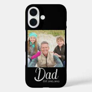 Coques iPhone 16 Papa a fondé la photo
