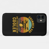 Coques Case-Mate iPhone Papa batteur comme un papa normal mais plus cool (Dos (Horizontal))