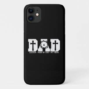 Case-Mate iPhone Case Papa bénit Croix chrétienne religieuse Papa