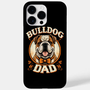 Coque Pour Pour iPhone 14 Pro Max Papa Bouledogue – Cute Vintage Bouledogue Fête des