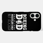 Coques Case-Mate iPhone Papa boxeur comme un papa normal mais plus cool (Verso (horizontal))