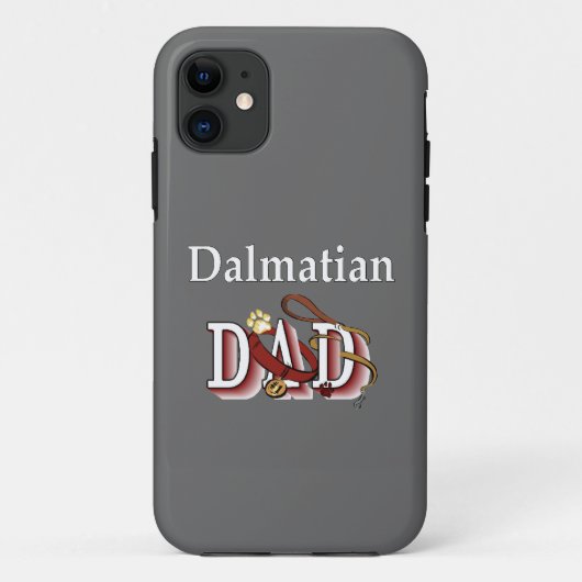 Coques Case-Mate iPhone Papa dalmate (Dos)