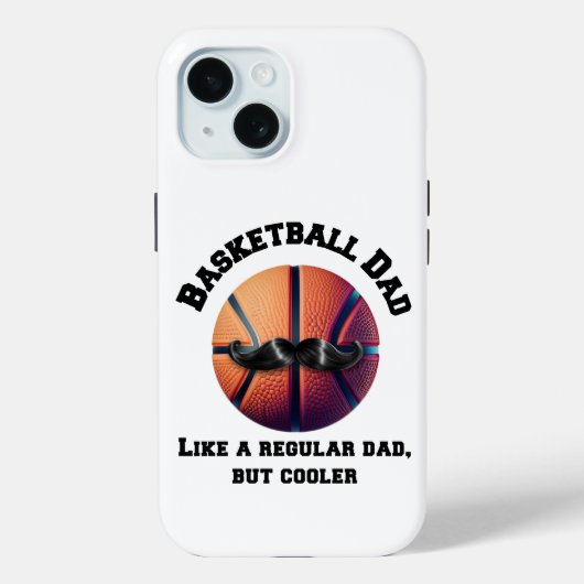 Coques Case-Mate iPhone Papa de basket-ball (Verso)