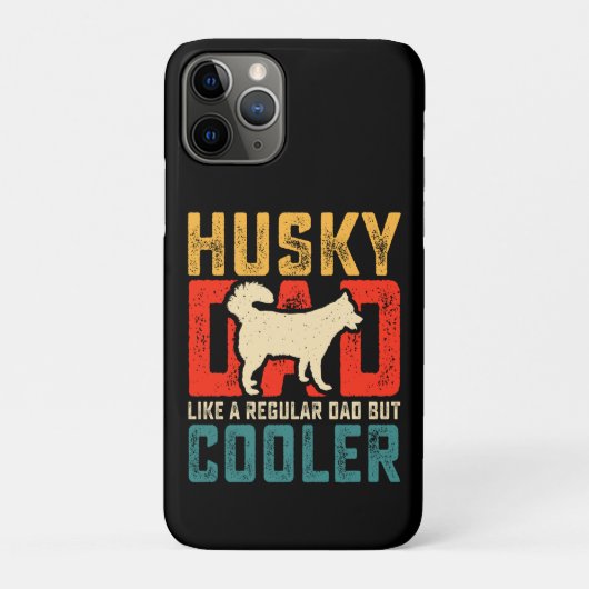 Coques Case-Mate iPhone Papa Husky, Papa Régulier Aller à la fraîcheur Drô (Dos)