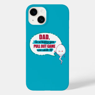 Coque Pour iPhone 14 Papa, je suis si heureux que votre jeu de traction