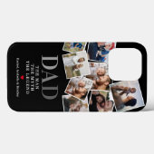 Coques Case-Mate iPhone Papa Man Myth Legend Photo Collage (Verso (horizontal))