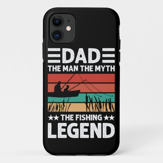 Coques Case-Mate iPhone Papa, mythe de la pêche légende (Dos)