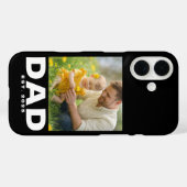 Coques Case-Mate iPhone Papa Noir a Établi une Photo Audacieuse (Verso (horizontal))