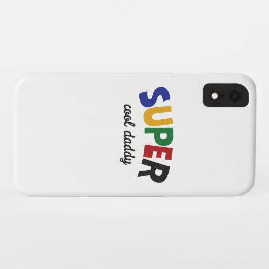 Coques Case-Mate iPhone Papa super cool (Dos (Horizontal))