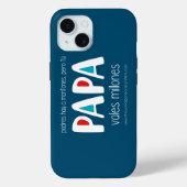 Coques Case-Mate iPhone Papa vales millones (Verso)