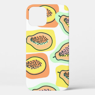 Case-Mate iPhone Case Papaya à main : Motif Vintage créatif