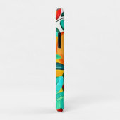 Coques Case-Mate iPhone Papaya Pop Art Tropical (Dos/Droite)