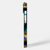 Coques Case-Mate iPhone Papercut Peacock Feathers Motif (Verso / Gauche)