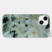 Coques Case-Mate iPhone Paperwhite Narcissus Fleurs blanches délicates (Verso (horizontal))