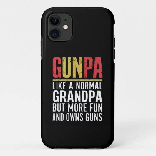 Coques Case-Mate iPhone Papi comme un grand-père normal mais plus amusant (Dos)