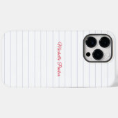 Coques Case-Mate iPhone Papier à liner Professional Plin Minimalist Ajoute (Verso (horizontal))