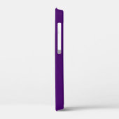 Coques Case-Mate iPhone Papier affaires violet foncé violet (Verso / Gauche)