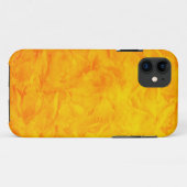 Coques Case-Mate iPhone PAPIER Arrière - plan TEXTURE - orange jaune (Dos (Horizontal))