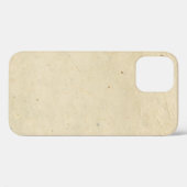 Coques Case-Mate iPhone Papier blanc gris fait main (Verso (horizontal))