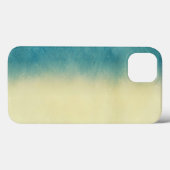 Coques Case-Mate iPhone Papier d'aquarelle de texture de fond (Verso (horizontal))