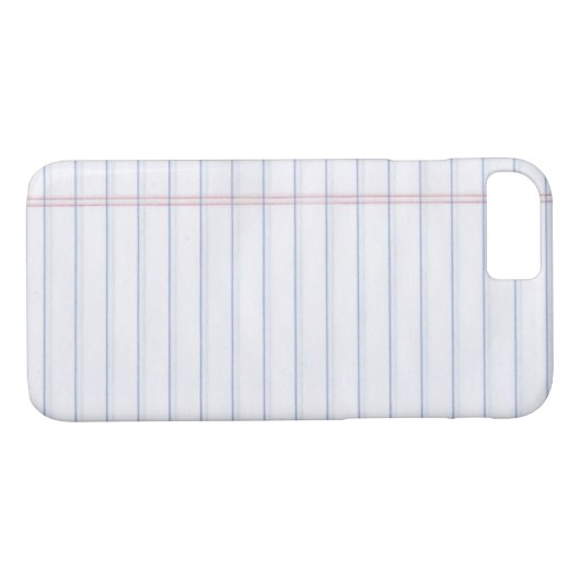 Coques Case-Mate iPhone Papier de carnet (Dos (Horizontal))