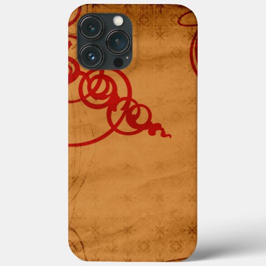 Coques Case-Mate iPhone Papier de scrapbooking de fond (Verso)