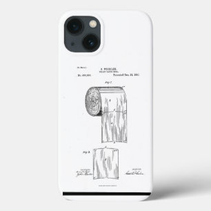 Case-Mate iPhone Case Papier de toilette brevet vintage