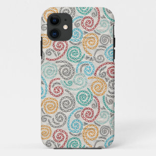 Case-Mate iPhone Case Papier fripé par fantaisie de broderie