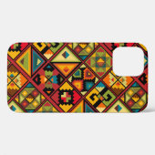 Coques Case-Mate iPhone Papier numérique africain (Verso (horizontal))