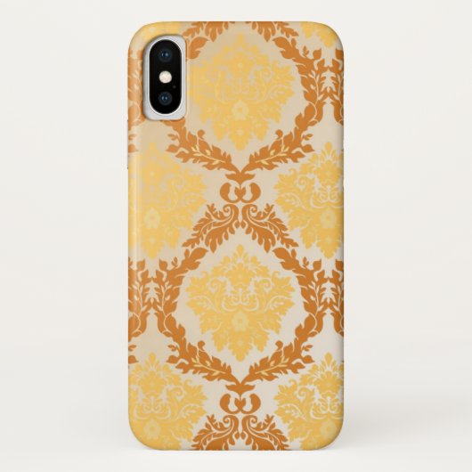 Coques Case-Mate iPhone Papier peint 5 de damassé (Dos)