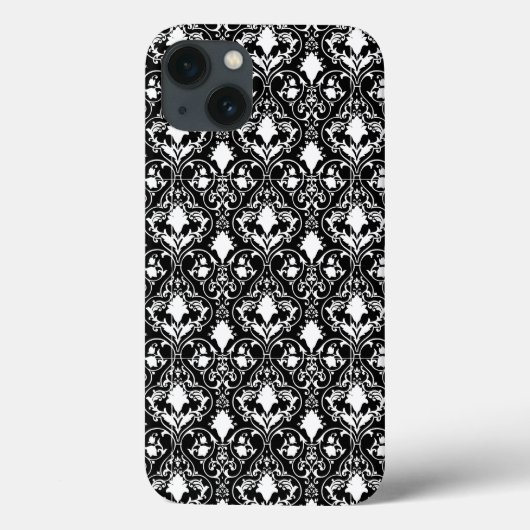 Coques Case-Mate iPhone Papier peint à défilement antique (Verso)