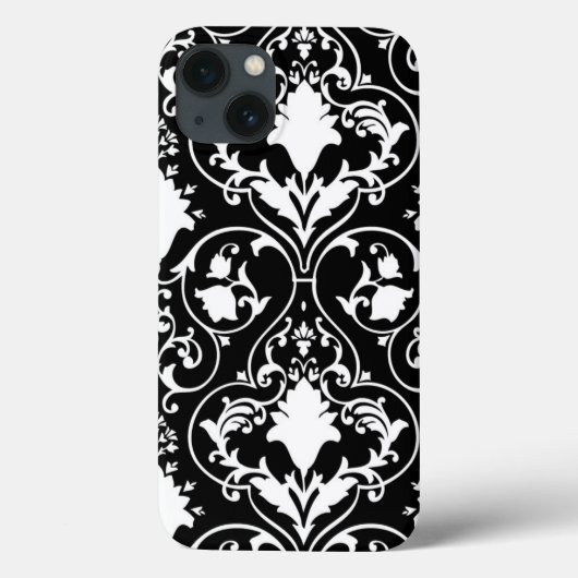 Coques Case-Mate iPhone Papier peint à défilement antique (Verso)