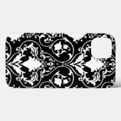 Coques Case-Mate iPhone Papier peint à défilement antique (Verso (horizontal))